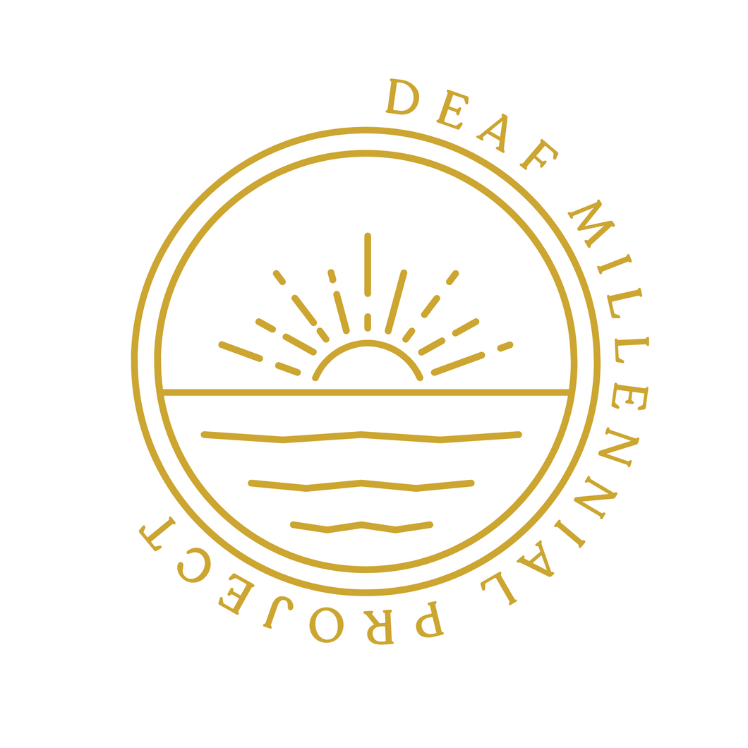 Deaf Millennial Project Sticker